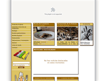 Tablet Screenshot of gastronomiariojana.com